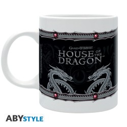 Mug - Subli - House of The Dragon - Silver Dragon