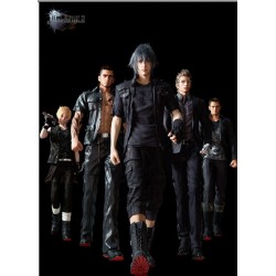 Canvas - Final Fantasy - Team XV - Wall Scroll Art