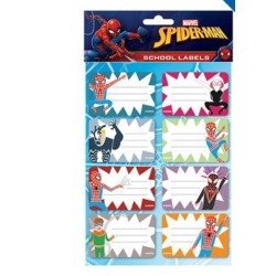 Sticker - Adhesive Labels - Spider-Man - School labels