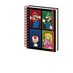 Notebook - Super Mario - "4 Friends"