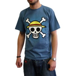 T-shirt - One Piece - Skull with map - L Homme 