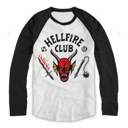 T-shirt - Stranger Things - Hellfire Club Crest - M 