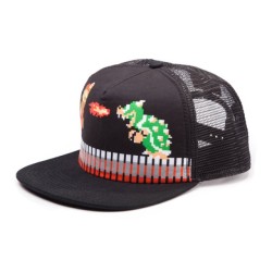 Casquette - Snap Back - Super Mario - Bowser - U Unisexe 