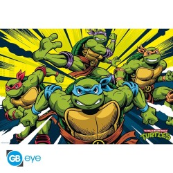 Poster - Rolled and shrink-wrapped - Teenage Mutant Ninja Turtles - Turtles in action