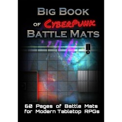 Battle Mats - Divers - Big Book of CyberPunk Battle Mats