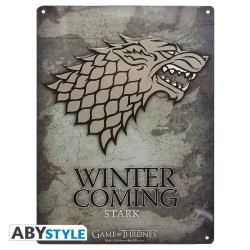 Metal plate - Game of Thrones - Stark family