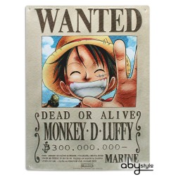 Metal plate - One Piece - Monkey D. Luffy