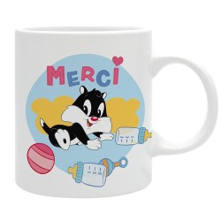 Becher - Tasse(n) - Looney Tunes - Danke von ganzem Herzen (Fr)