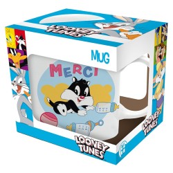 Mug - Mug(s) - Looney Tunes - Thank you with all my heart (Fr)