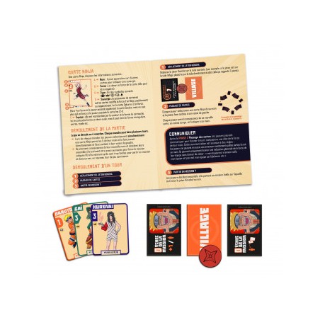 Jeu de cartes - Pour enfants - Naruto - Au secours de Konoha