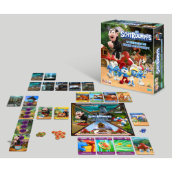 Board Game - Children - Le grimoire du Grand Schtroumpf -
