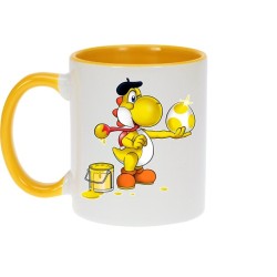 Becher - Tasse(n) - Parodie - Gelb Yoshi