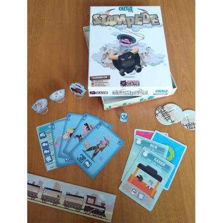 Kartenspiele - Erweiterung - Cactus Town - The Stampede