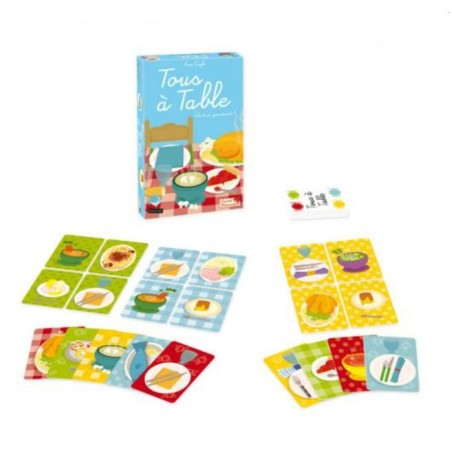 Kartenspiele - Logik und Gedächtnis - Kinder - Tous à Table