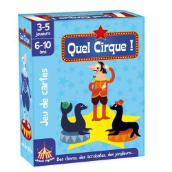 Jeu de cartes - Pour enfants - Quel Cirque !