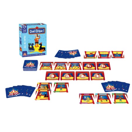Kartenspiele - Kinder - Quel Cirque !