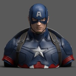 Objet de décoration - Tirelire - Avengers - Captain America