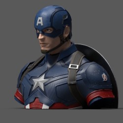 Objet de décoration - Tirelire - Avengers - Captain America