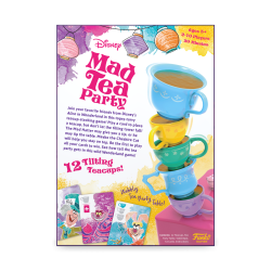 Board Game - Children - Alice in Wonderland - Mad Tea Party