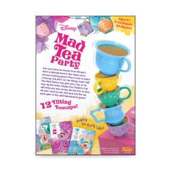 Jeu de plateau - Pour enfants - Alice au pays des Merveilles - Mad Tea Party