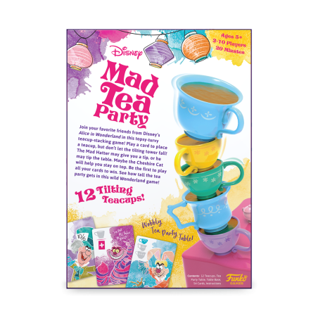 Brettspiele - Kinder - Alice im Wunderland - Mad Tea Party