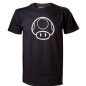 T-shirt - Nintendo - Champignon phosphorescent - M Homme 