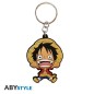 Set - One Piece - Becher 320ml + Schlüsselanhänger PVC + Notizbuch "Luffy"
