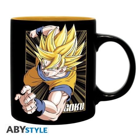 Set - Dragon Ball - Mug 320ml + Porte-clef PVC + Cahier "Goku"