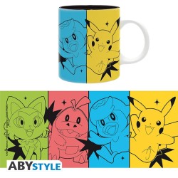 Mug - Subli - Pokemon - Starters Écarlate et Violet