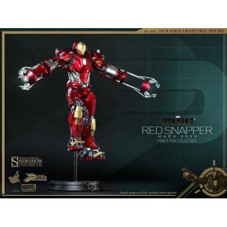 Action Figure - Iron Man - Red Snapper Mk. XXXV - Armor Power Pose Series