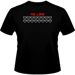 T-shirt - Parodie - No Life - M Homme 