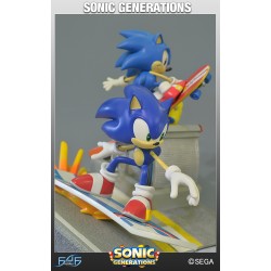 Collector Statue - Sonic the Hedgehog - "Sonic Generations" Diorama