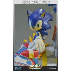 Collector Statue - Sonic the Hedgehog - "Sonic Generations" Diorama