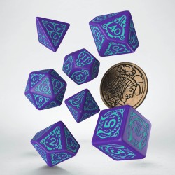 RPG - Dices - The Witcher - Dandelion - Half a Century of Poetry (RPG dice set)