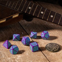 RPG - Dices - The Witcher - Dandelion - Half a Century of Poetry (RPG dice set)