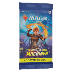 Cartes (JCC) - Booster de Draft - Magic The Gathering - L'Invasion des Machines