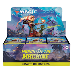 Trading Cards - Draft Booster - Magic The Gathering - March of the Machine - Draft Booster Box