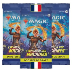 Trading Cards - Draft 3 Boosters pack - Magic The Gathering - March of the Machine (Fr)