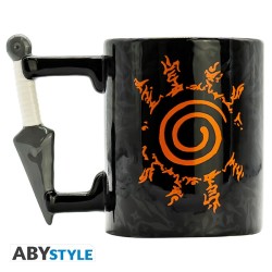Set - Naruto - XXL glass + 3D key ring + 3D Konoha mug