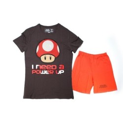 T-shirt - Nintendo - I Need Power Up - S Homme 