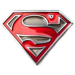 Ceinture - Superman - Boucle de ceinture - Logo - Unisexe 