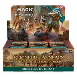 Sammelkarten - Draft Booster - Universes Beyond - Magic The Gathering - Der Herr der Ringe - Draft Booster Box