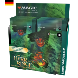 Sammelkarten - Collector Booster - Universes Beyond - Magic The Gathering - Der Herr der Ringe - Collector Booster Box