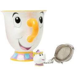 Set - Tea cup(s) - The Beauty and the Beast - Chip