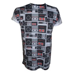 T-shirt - Nintendo - NES Controllers - S Homme 