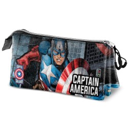 Écriture - Trousse - Captain America - Triple