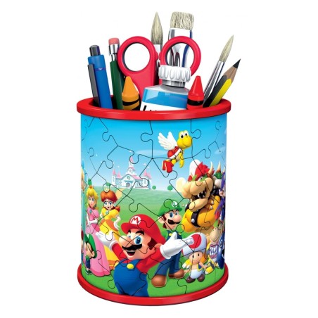 Puzzle - Pot à crayons - Super Mario