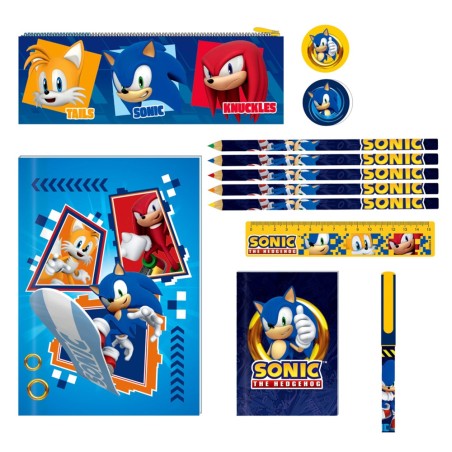 Stationery set - Sonic the Hedgehog - Team Sonic