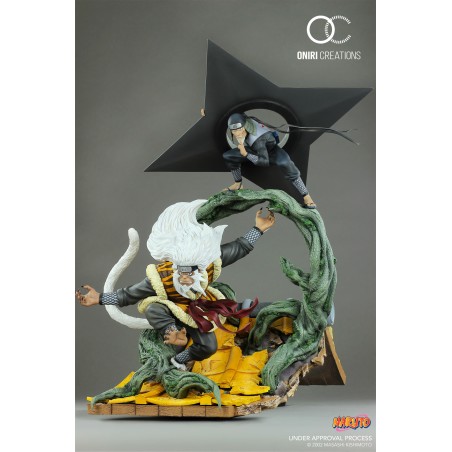 Collector Statue - Naruto - Sandaime Hokage - The Last Fight