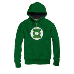 Sweatshirt - Green Lantern - Logo - Green Lantern - L Unisexe 